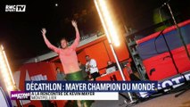 Sacré champion du monde du décathlon, Kevin Mayer entre dans une autre dimension