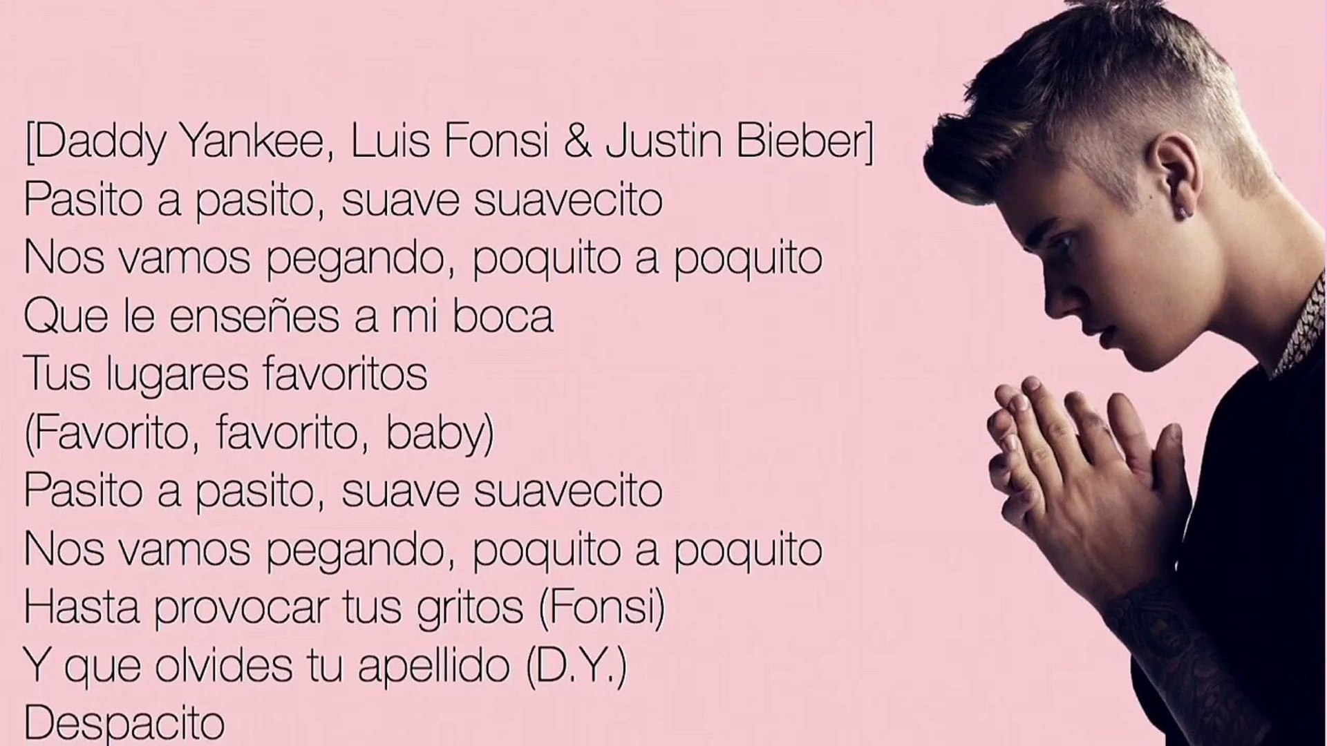 Baby Justin Bieber Lyrics Spanish