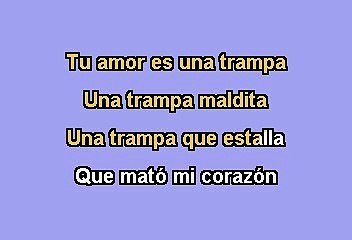 Ana Bárbara - La trampa (Karaoke)