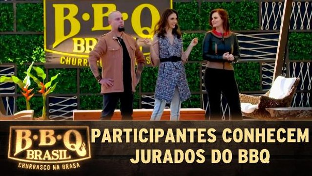 Participantes conhecem jurados do BBQ