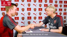 Per Mertesacker v Arsène Wenger | Emirates Airline