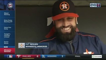Astros Neshek: I love coming back to Minnesota