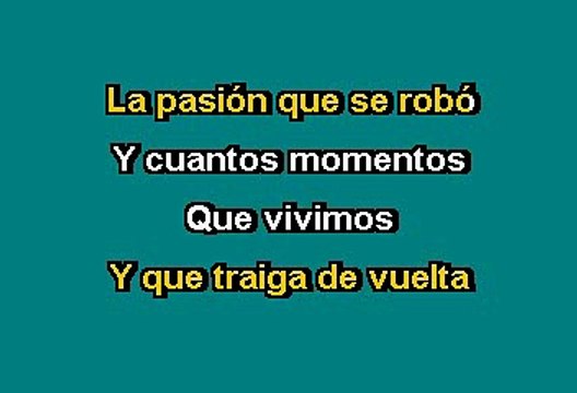 Enrique Iglesias - Enamorado por primera vez (Karaoke)