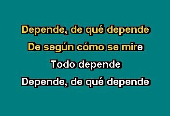 Jarabe de Palo - Depende (Karaoke)
