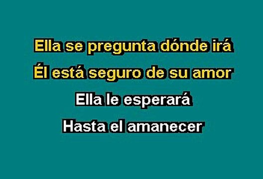 José Luis Perales - Ella y El (Karaoke)