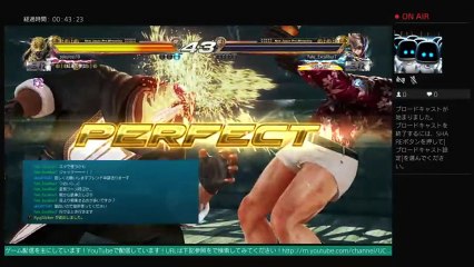 akiraの鉄拳7フレンドとトーナメントやプレイヤーマッチプレイ！！　生配信  LIVE FROM PlayStation 4 (230)