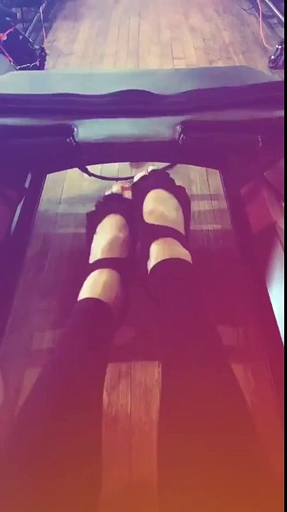 Laura Vandervoort feet from instagram