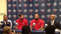 Pelicans introduce DeMarcus Cousins, Omri Casspi