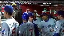 2008 Cubs: Ted Lilly drives in Mark DeRosa with a single vs D Backs (7.23.08)