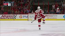 Lack stretchered off after giving up OT winner to Red Wings