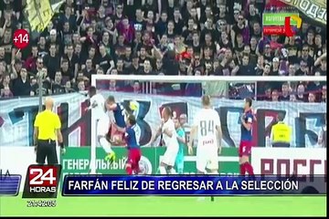 Download Video: Selección Peruana: así reaccionó Jefferson Farfán tras ser convocado