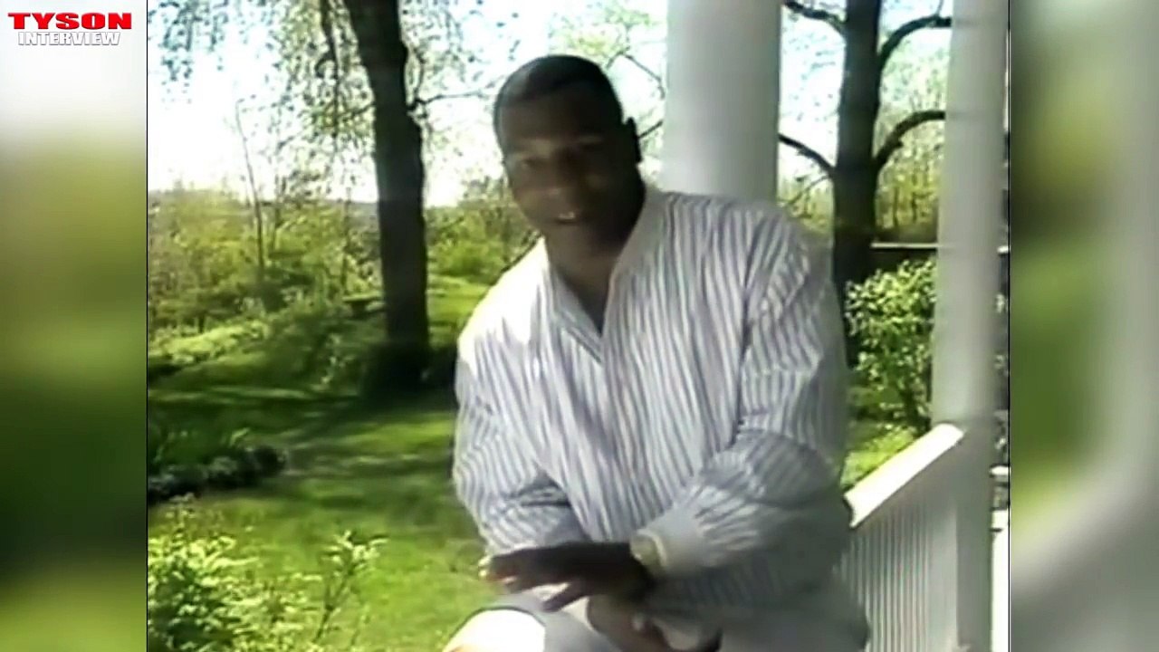 Interview with Mike Tyson before a fight with Michael Spinks (1988)