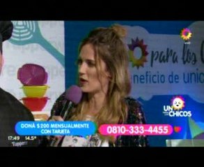 Paula en Un Sol para Los Chicos 7 - 12 de Agosto