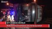 Ümraniye'de İETT otobüsü devrildi
