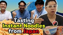 What a bargain! Tasting Japanese Cup Noodles from Japan