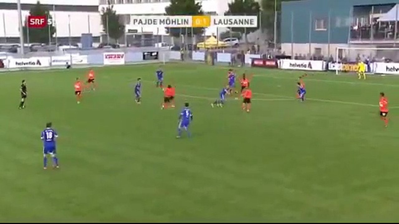 Pajde Mohlen 1:1 Lausanne (Swiss Cup 12 August 2017)