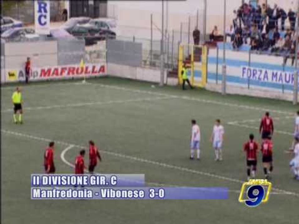 MANFREDONIA - VIBONESE  3-0   [10^giornata Seconda Divisione 2009/10]