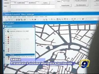 ANDRIA. Presentato il SIT, sistema informatico territoriale