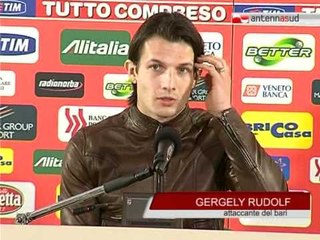 TG 17.01.11 Rudolf: "La sconfitta  con la Juve brucia, ma ci salveremo"