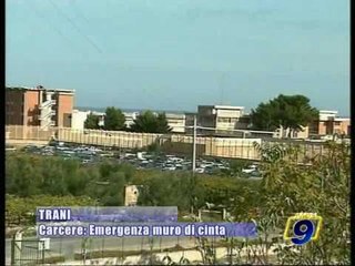 TRANI. Carcere: emergenza mura di cinta