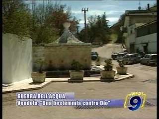 VENDOLA: "Privatizzare l'acqua e' una bestemmia contro Dio"