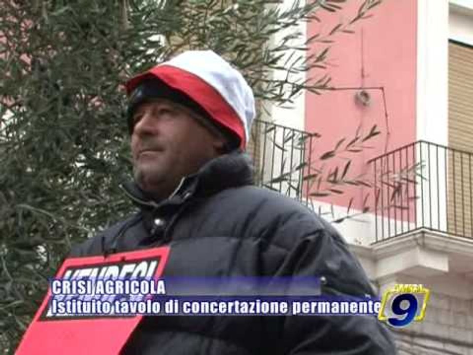 CRISI AGRICOLA. Istituito tavolo di concertazione permanente