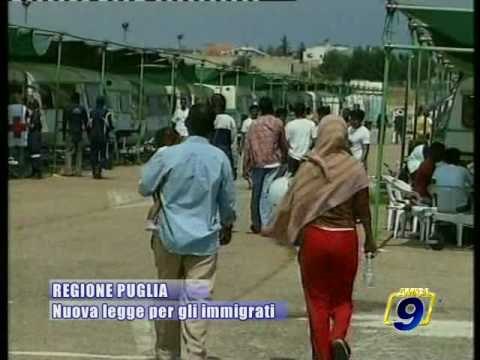 REGIONE PUGLIA. Nuova legge per gli immigrati