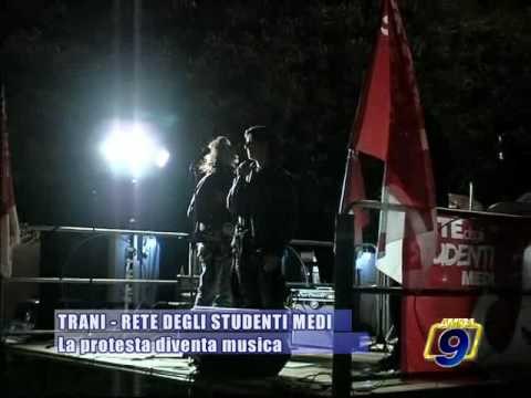 TRANI. Rete degli studenti medi, la protesta diventa musica