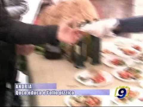 ANDRIA. QOCO educa e l'olio pizzica