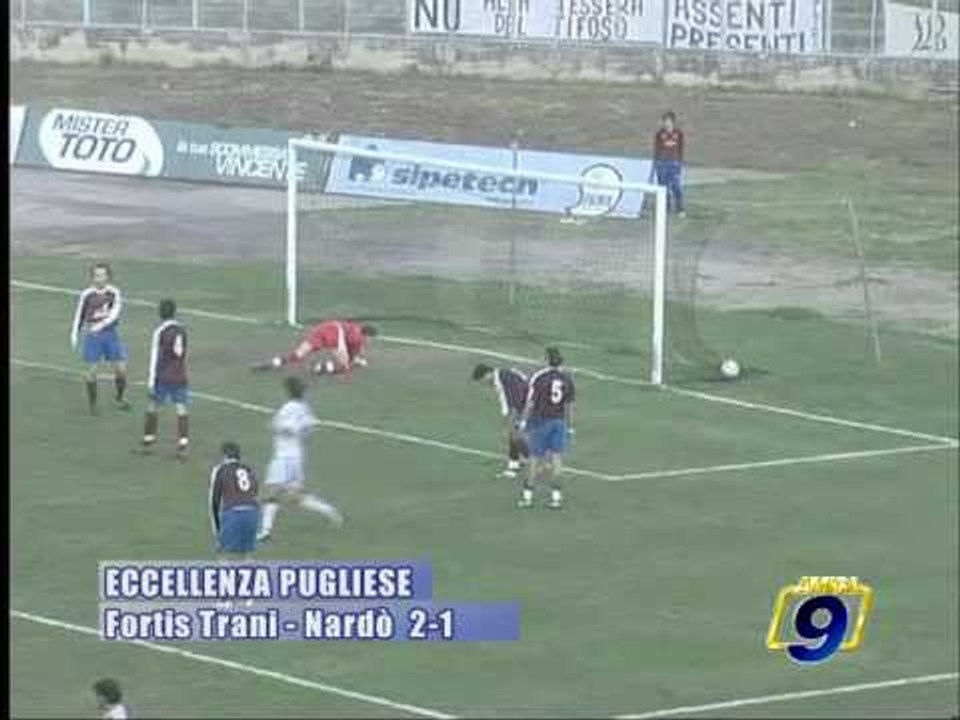 FORTIS TRANI - NARDO' 2-1 [15^ Giornata Eccellenza Pugliese 2009/2010]