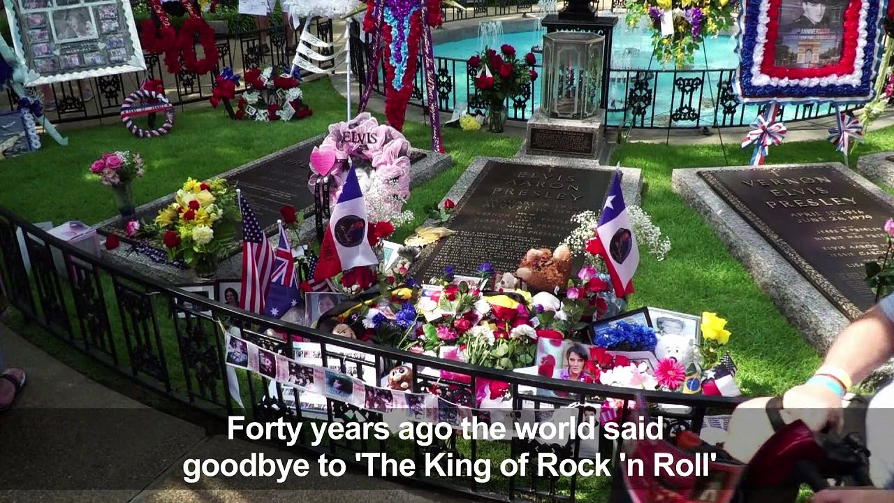 Graceland still a tourist mecca, 40 years after Elvis death