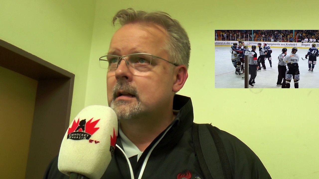 Jari Pasanen nach dem 1:4 in Krefeld: „Haben noch viel Luft nach oben“