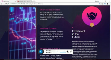 Bayment.biz New  Bitcoin, Dollar investment site at just $3 launched 1 day ago August 2017.WatchThis