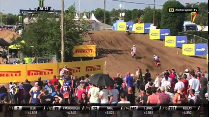 2017 FIM MXGP of Lommel Belgium Rd 14 MXGP Race 2