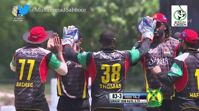 Pakistani Bowlers all wickets in CPL