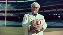 KFC Baseball commercial with Darrell Hammond as Colonel Sanders (2015)