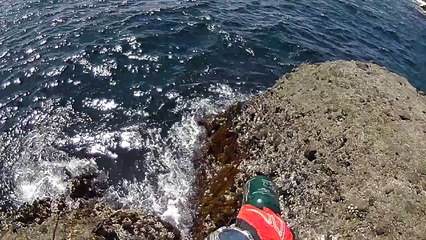 201706【伊豆の地磯】南伊豆町『水平場』後編　最先端の磯釣り？