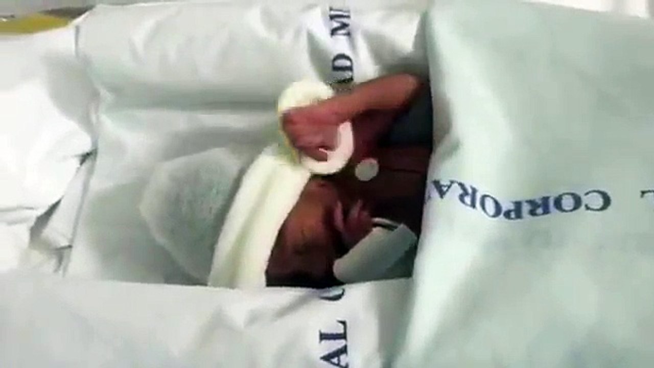 3 days baby who born on 7 months. 7 months Baby. Born on Qatar Hospital