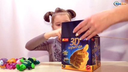 ✔ Фиксики. Мастер-класс 3D Скульптура от девочки Полины. Видео для детей / Video for Kids ✔