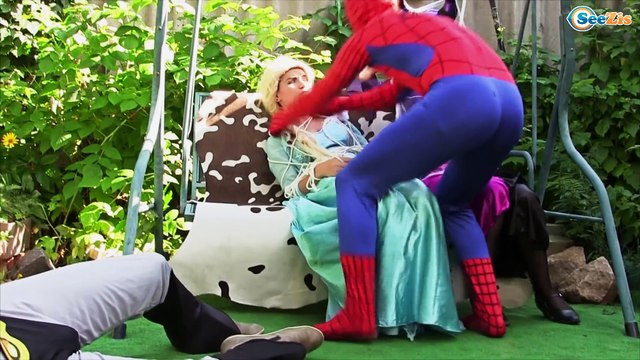 Bad Spiderman vs Zombie & Frozen Elsa & Hulk & Batman! ZOMBIE ATTACK Superheroes in Real Life