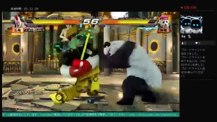 akiraの鉄拳7フレンドとトーナメントやプレイヤーマッチプレイ！！　生配信  LIVE FROM PlayStation 4 (233)