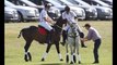 A kiss for luck! Prince Harry & Meghan Markle shared a tender moment at the Audi Polo Chal