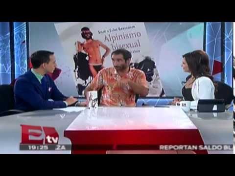 Simón Elías presenta su libro Alpinismo bisexual / Excélsior Informa