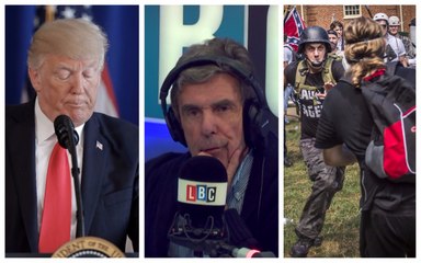 Callers Go Head To Head Over Trump And The Charlottesville Riots
