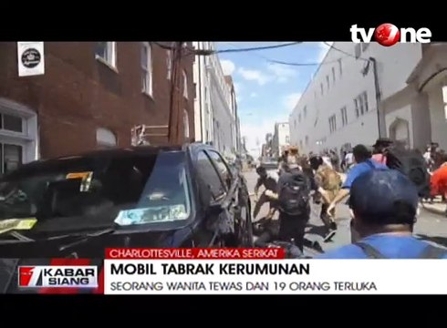 Detik-detik Mobil Tabrak Pengunjuk Rasa, Satu Orang Tewas