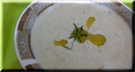 شوربة الجريش بالحليب والكوسا - Soup with cereal and milk