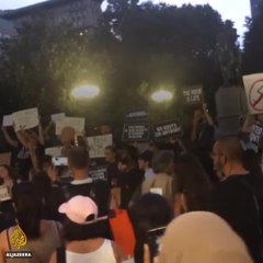 Anti-racism rallies in the US