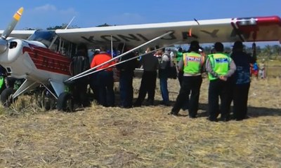 Pesawat Milik Koni DKI Jakarta Mendarat Darurat