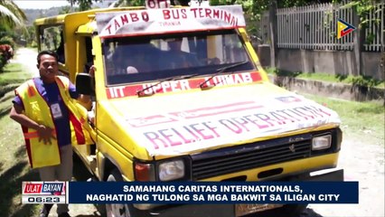 Samahang Caritas Internationals, naghatid ng tulong sa mga bakwit sa Iligan City