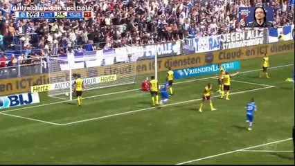 Dirk Marcellis Goal HD - Zwolle 1 - 1 Roda - 13.08.2017